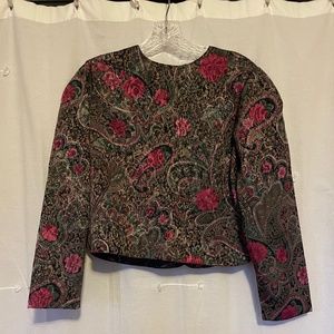 Vintage Paisley Blouse